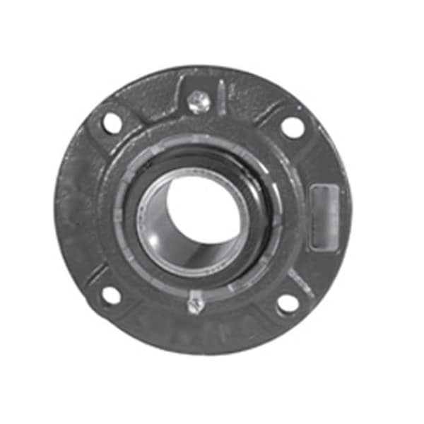 Rexnord Flange Block Bearing; 4 Bolt Round Flange Cartridge; 2-1/4 in. Bore; 5.8 in. Bolt Circle Diameter ZBR2204 - main